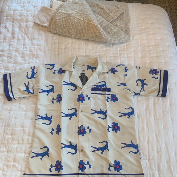 White Lotus Lochlan Crocodile Shirt - Picture 4 of 5